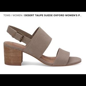 TOMS Heels Size 8M